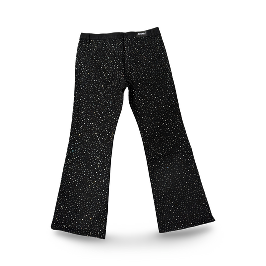 Jacquard Rhinestone Denim